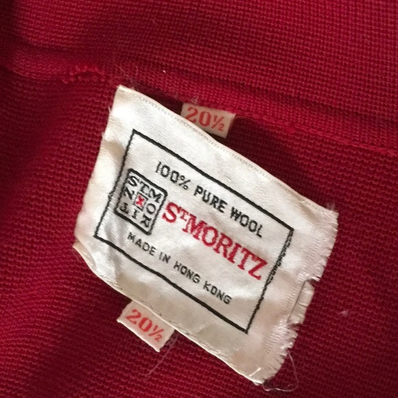 Vintage St Moritz Cardigan Rare Size 20.5 - Picture 5 of 8